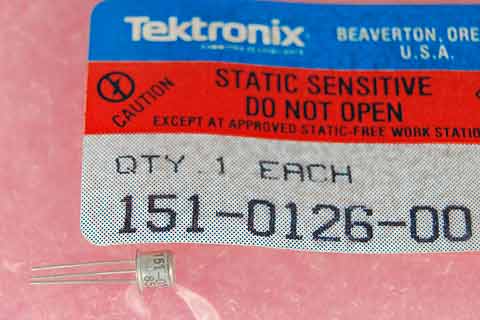 151-0126-00 Tektronix Transistor