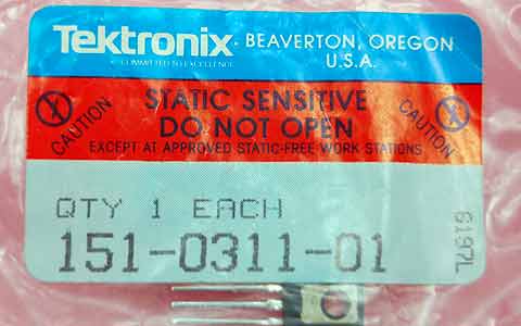 151-0311-01 Tektronix Transistor