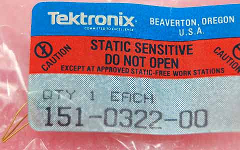 151-0322-00 Tektronix Transistor
