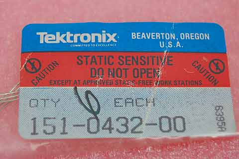 151-0432-00 Tektronix Transistor