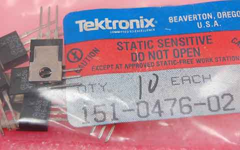 151-0476-02 Tektronix Transistor