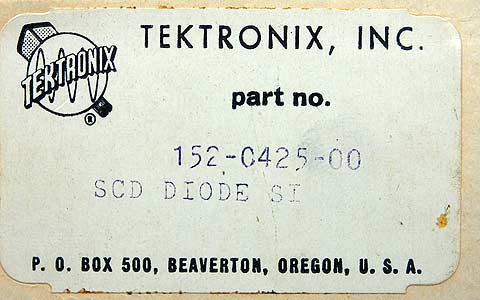 152-0425-00 Tektronix Diode