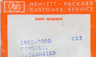 HP/Agilent IC, 1820-0200