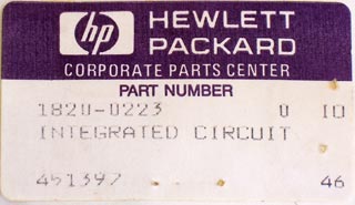 HP/Agilent IC, 1820-0223