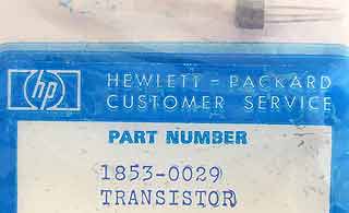 1853-0029 HP/Agilent Transistor