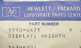 HP/Agilent LED Display, 1990-0471