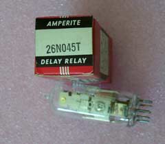 Amperite 26NO45T 26N045T Time Delay Relay