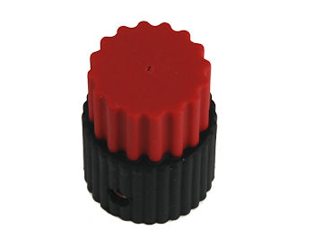 Military Red Tactile Knob MS91528-2N2B4