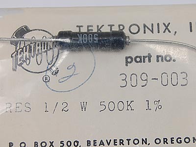309-0003-00 Tektronix Resistor 