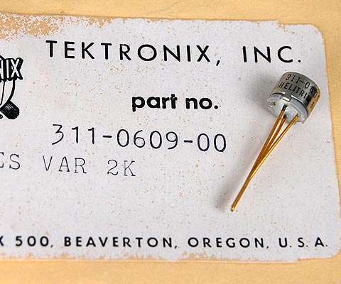 311-0609-00 Tektronix 2000 (2K) Ohm Trimmer Potentiometer