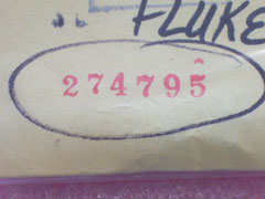 Fluke 274795  Matched set of Diodes