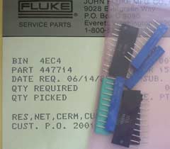 Fluke 447714 Resistor Network