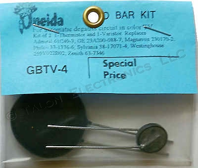     Oneida Thermistor/Varistor Glo Bar Degaussing Kit, GBTV-4