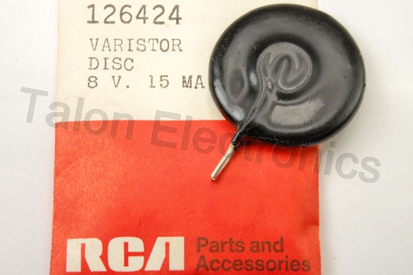 RCA 126424 Disc Varistor