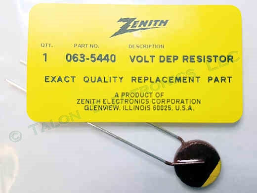   Zenith 63-5440 Radial Varistor