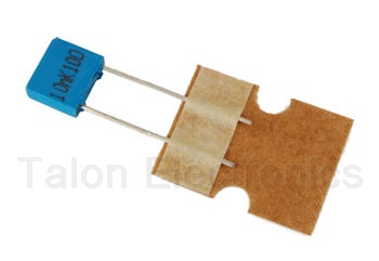     .01uF / 100V polyester film radial box capacitor (Pkg of 12)