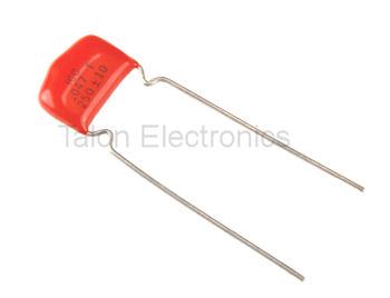 .047uF / 250VDC radial capacitor