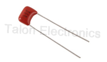 .047uF  / 50VDC radial capacitor