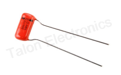   .056uF / 100VDC Orange Drop polyester film capacitor