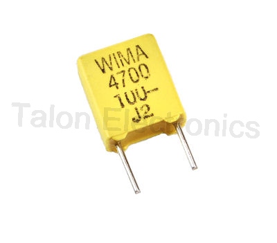       .0047uf / 100VDC WIMA FKC2 radial box capacitor  4700pF