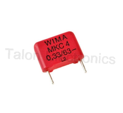   .33uF /  63VDC WIMA MKC-4 radial film box capacitor