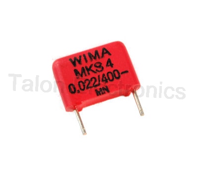    .022uF / 400VDC WIMA MKS 4 radial box capacitor