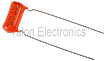   .033uF/400VDC Orange Drop radial capacitor