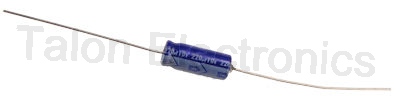   220uF 10V Axial Electrolytic Capacitor