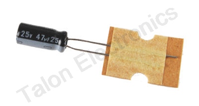    47uF  25V  Radial Electrolytic Capacitor PACK of 25