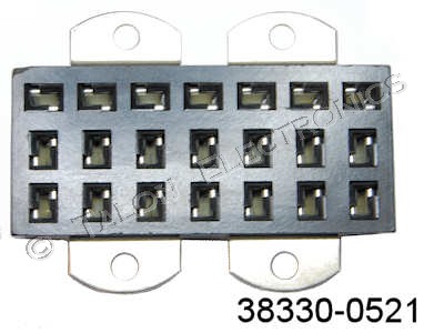 21 Contact Panel Mount Power Connector Beau 38330-0521
