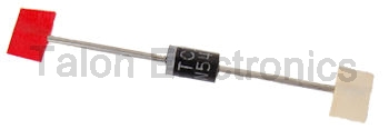 1N5406 600V 3A Axial Lead Rectifier Diode - 8 pack