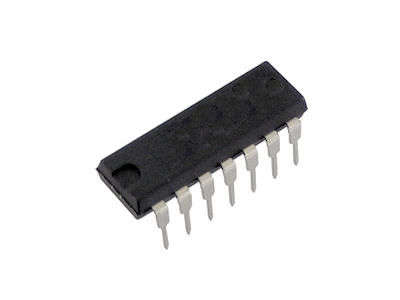           7400 - SN7400N IC-TTL Quad 2-Input NAND Gate - NTE7400 Equivalent
