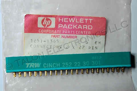  HP 1251-1365 Card Edge Connector