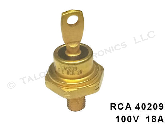 40209 RCA Silicon Stud Mount Rectifier 100V 18 Amperes