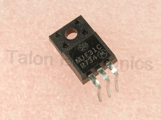 MJF31C NPN Power Transistor 3A 100V 30W (TIP31C equivalent)