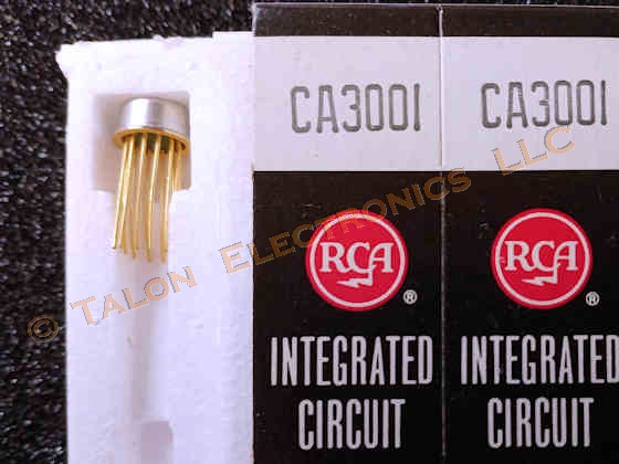CA3001 Video / IF Amplifier Integrated Circuit - CA3001 12-Lead Can