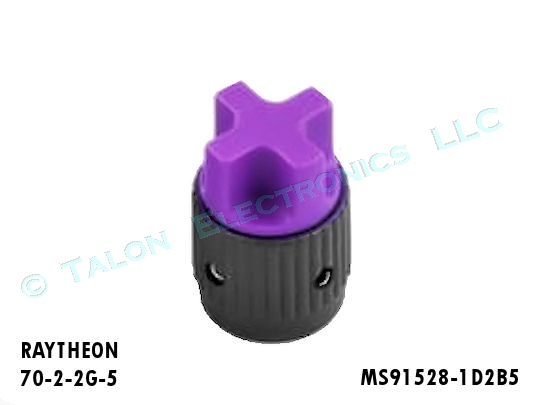  Military Violet Tactile Knob - Raytheon MS91528-1D2B5