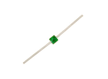     Green HLMP-7040 2mm Subminiature LED (Pkg of 3)