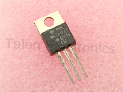   MC7812CT 12V 1A Positive Voltage Regulator TO-220 MC7812