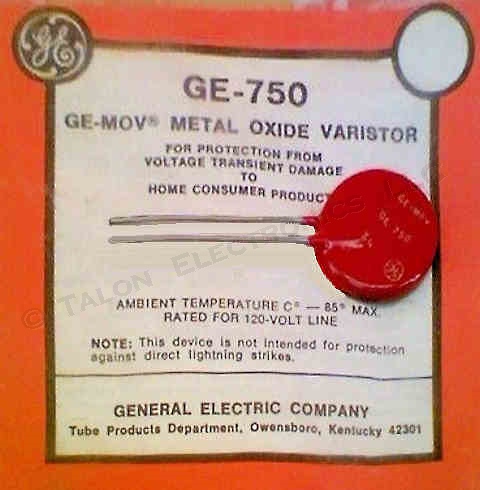 GE-750 Metal Oxide Varistor 150V RMS