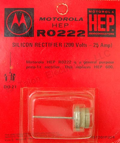 HEP-R0222 200V 25A Silicon Rectifier