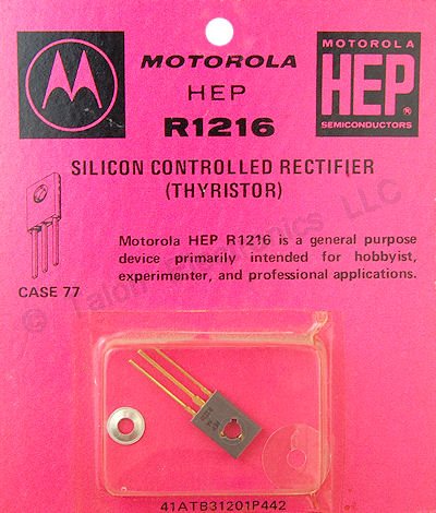 HEP-R1216 Sensitive Gate SCR 60V 4A