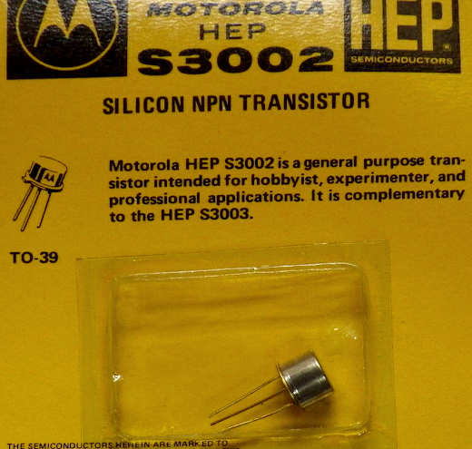 HEP-S3002 Silicon RF Power Transistor - 6W