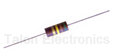    510K Ohms,  Ohmite 2 Watt Carbon Composition Resistor