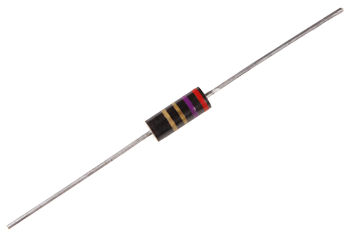         2.7 Ohms, 5%  1 Watt Carbon Composition Resistor