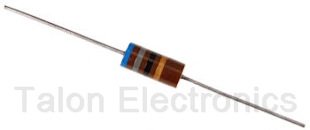        68 Ohms, 2 Watt Carbon Composition Resistor