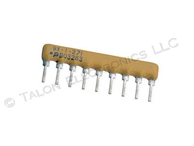    270 ohm 9 Pin Bussed Resistor Network