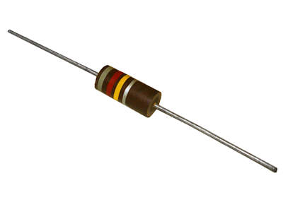    820K Ohms,  Ohmite 2 Watt Carbon Composition Resistor