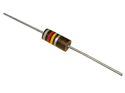    820K Ohms,  Allen Bradley 2 Watt Carbon Composition Resistor