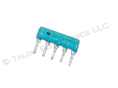   1.0K  ohm 5 Pin Bussed Resistor Network CSC05A01102G